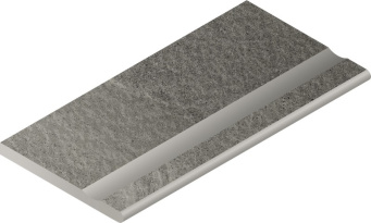 Бортик Контемпора Карбон 30x60 с выемкой закруглённый X2 (620090000226)