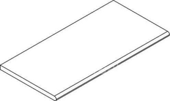 Бортик Космос Роуп 30x120 закругленный (620090001400)