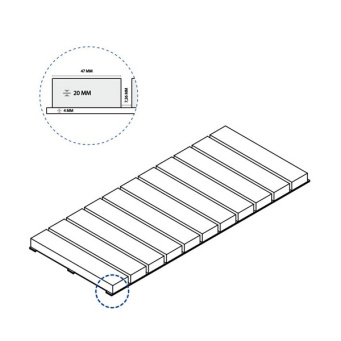 Решетка Дистрикт Сэнд Стрим 20 (620090000529)