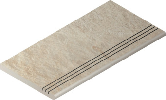 Ступень Манетик Уайт закруглённая грип 30x60 X2 (620040000022)