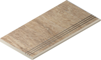 Ступень Нл-Вуд Олив закруглённая грип правая 30x60 X2 (620040000032)