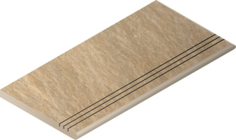 Ступень Дистрикт Сэнд закругленная грип правая 30x60 (620040000038)