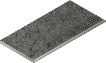 Ступень Дженезис Грэй закруглённая грип правая 30x60 X2 (620040000090)