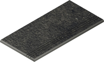 Ступень Рум Блэк закруглённая грип левая 30x60 X2 (620040000103)