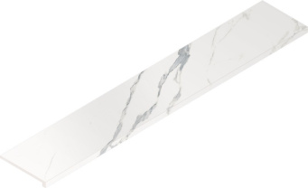 Ступень Стелларис Статуарио Уайт 33x160 угловая правая (620070002621)
