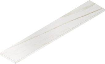 Ступень Стелларис Каррара Айвори 33x160 угловая левая (620070002632)