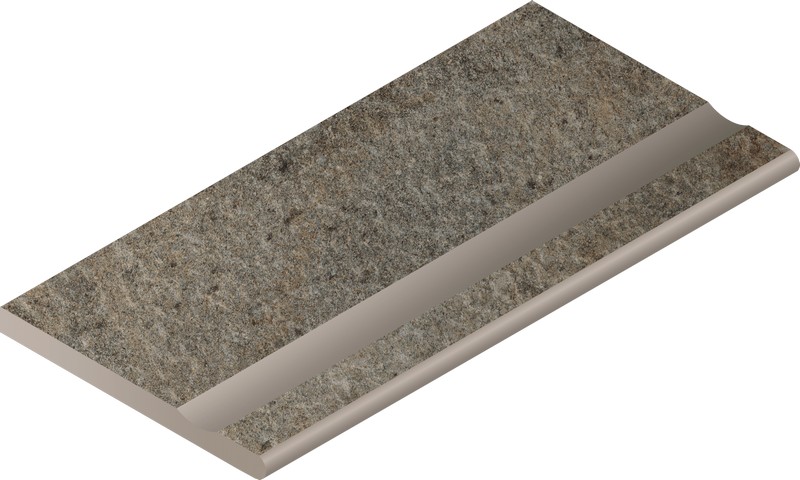 Бортик Дистрикт Эмеральд 30x60 с выемкой закругленный (620090000260)