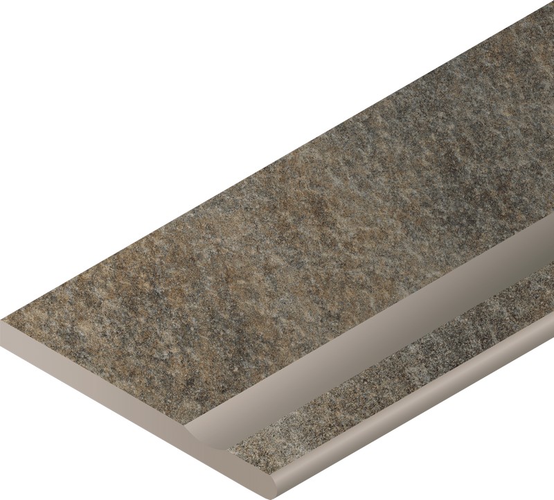 Бортик Дистрикт Эмеральд 30x60 с выемкой закругленный правый (620090000261)