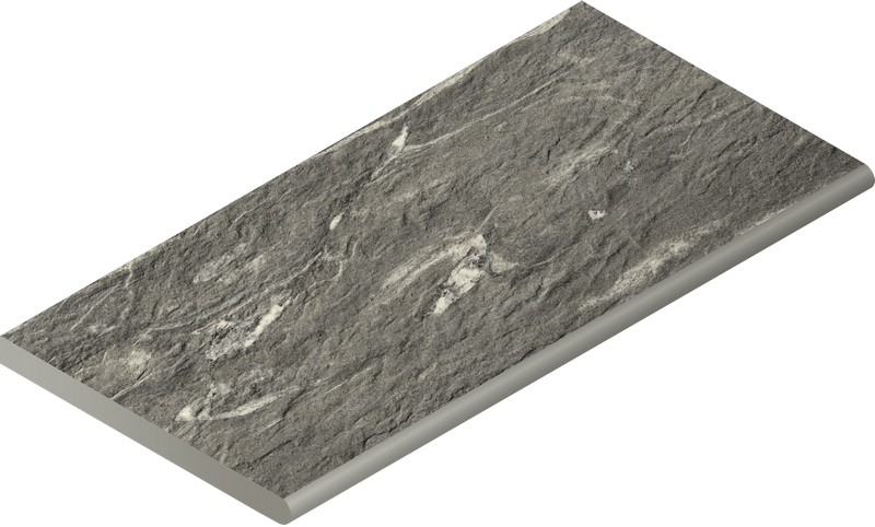 Бортик Скайфолл Гриджио 30x60 закруглённый X2 (620090000699)