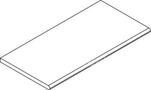 Бортик Магма Фог 30x120 закругленный (620090001317)