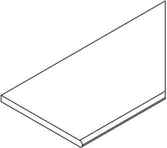 Бортик Магма Фог 30x120 закругленный правый (620090001322)