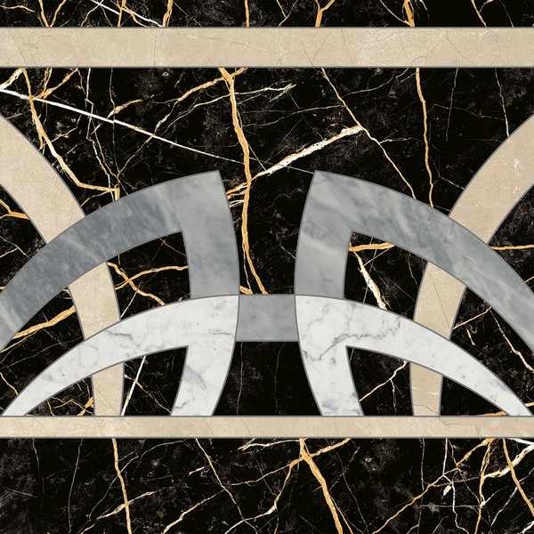 Декор Шарм Экстра Лоран Розон Фашиа 59x59 люкс (620120000068)