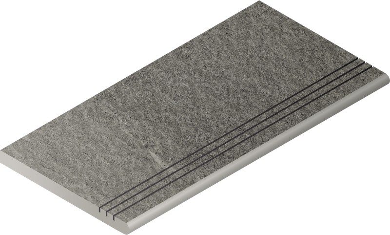 Ступень Контемпора Карбон закруглённая грип 30x60 X2 (620040000028)