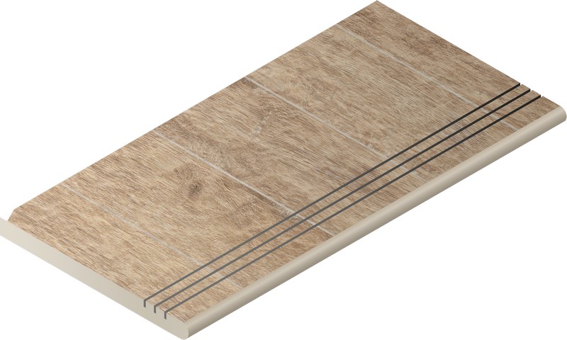 Ступень Нл-Вуд Олив закруглённая грип 30x60 X2 (620040000031)