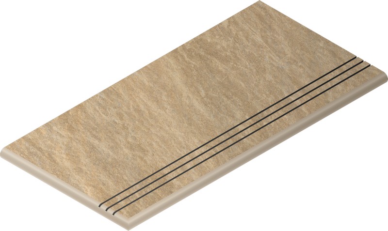 Ступень Дистрикт Сэнд закругленная грип левая 30x60 (620040000039)