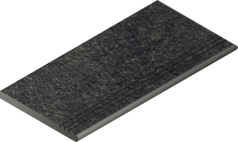 Ступень Рум Блэк закруглённая грип правая 30x60 X2 (620040000102)