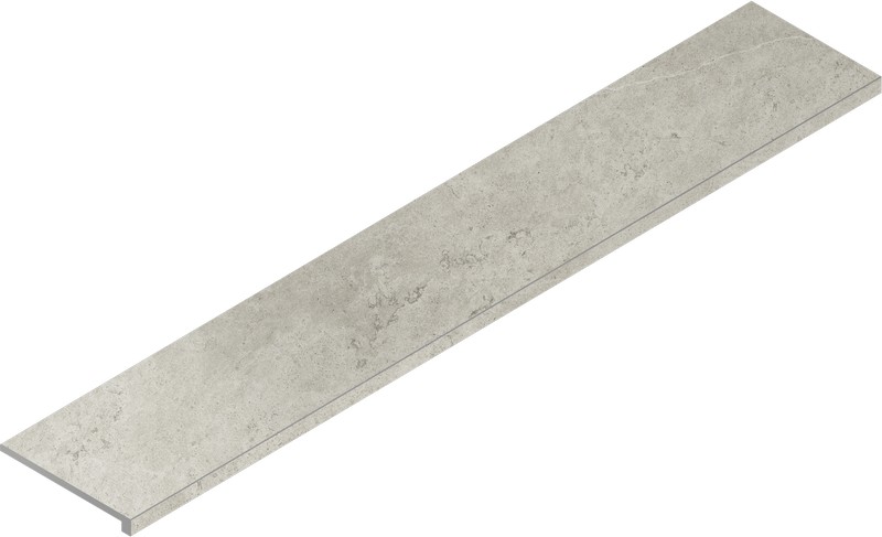 Ступень Метрополис Абсолют Сильвер 33x160 угловая правая (620070002204)