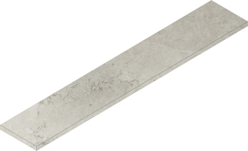 Ступень Метрополис Абсолют Сильвер 33x160 угловая левая (620070002211)