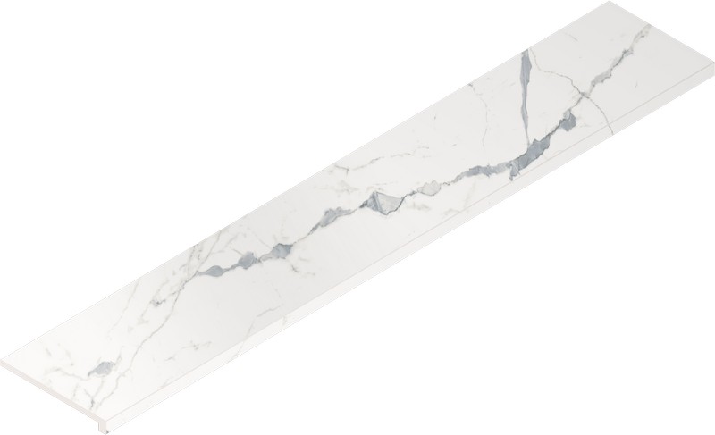Ступень Стелларис Статуарио Уайт 33x160 фронтальная (620070002612)