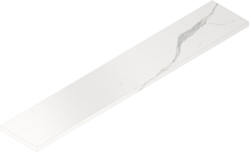 Ступень Стелларис Статуарио Уайт 33x160 угловая левая (620070002630)