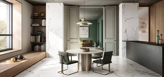 Мраморная коллекция Stellaris с 9 оттенками и авторскими декорами